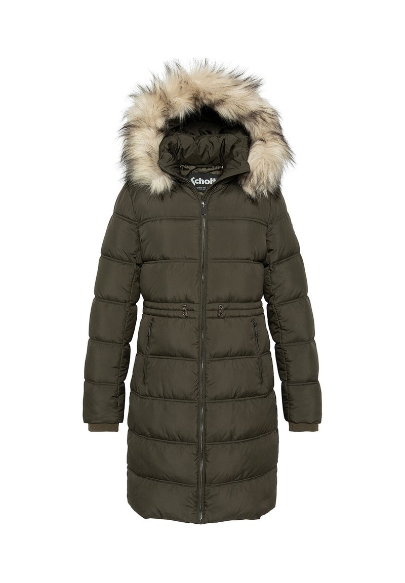 Schott Wintermantel groen