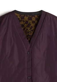 Vans SUFFOLK CHEETAH CHECK PILE - Winter jacket - dark red