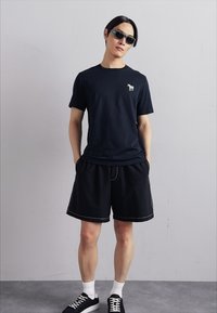 PS Paul Smith MENS ZEBRA - T-shirt - bas - blues
