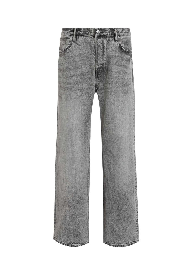 AllSaints Wijde jeans lichtgrijs