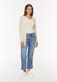 s.Oliver VAN ZUIVER - Strickjacke - beige