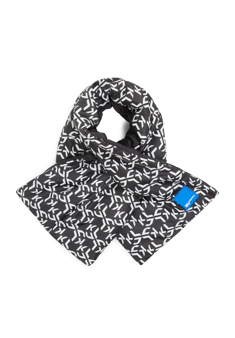 Karl Lagerfeld Jeans PUFFY MONOGRAM ALLOVER PRINT Bufanda black