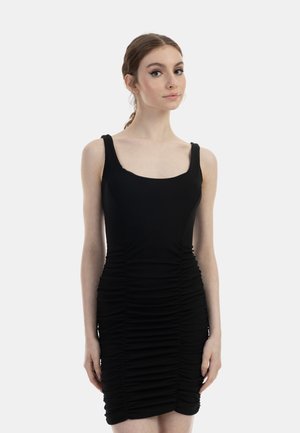 MINI NOLIE - Strickkleid - schwarz