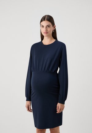 MLSINE DRESS - Džersejové šaty - navy