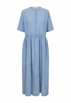 NORR NOLIA - Skjortklänning - blue stripe