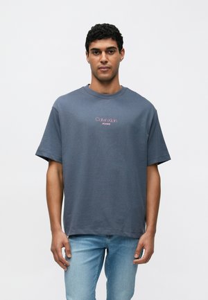 GRAPHIC TEE - T-shirts print - anchor navy