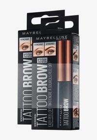 Maybelline New York TWIN-PACK TATTOO BROW EYEBROW COLOR - Wenkbrauwpotlood - medium brown
