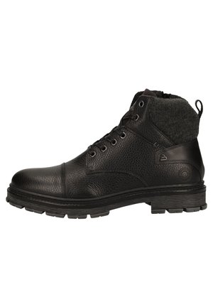 Schnürstiefelette - black bkdg