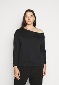 Even&Odd Curvy - Sweatshirt - black Image miniature 1