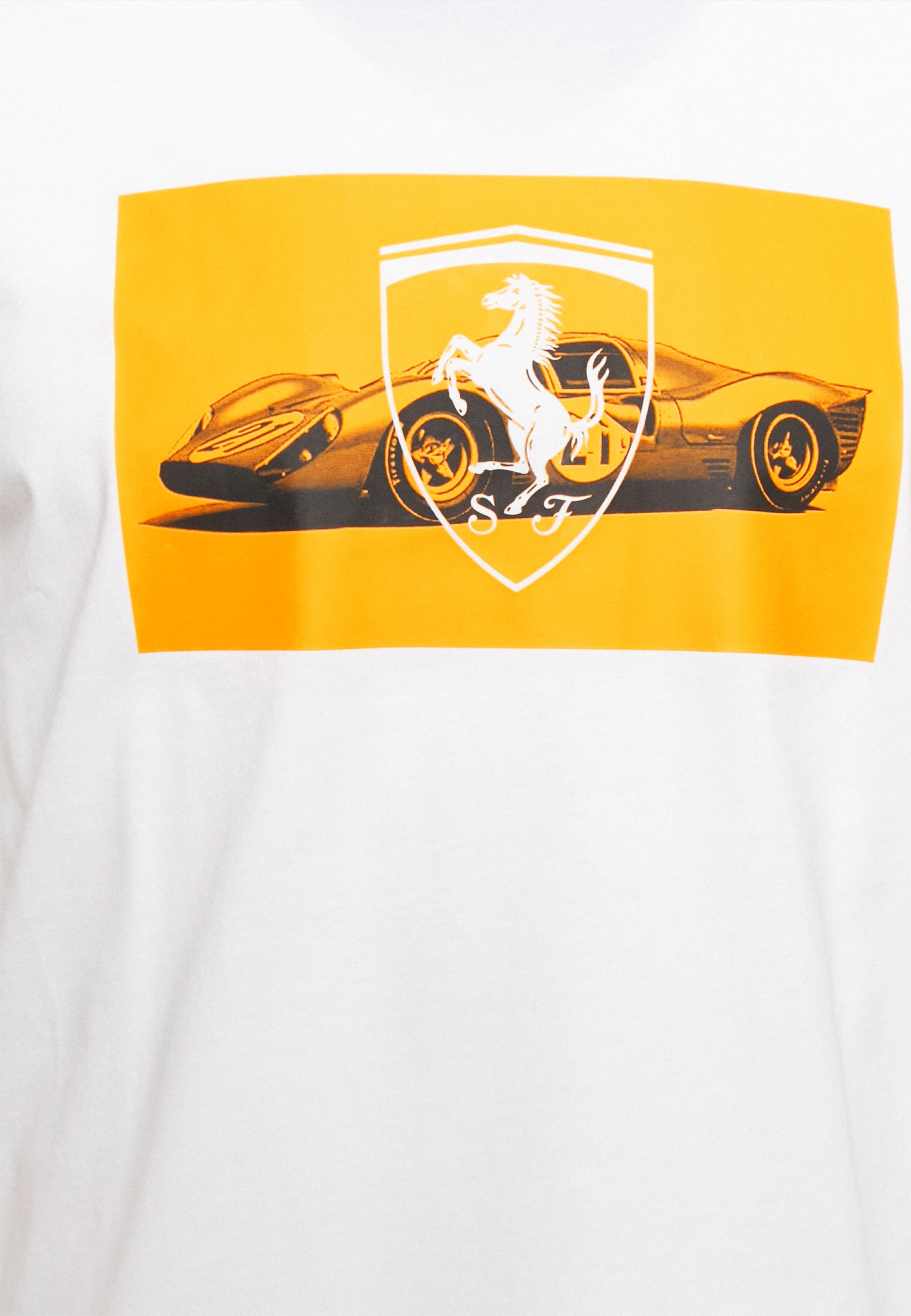 puma ferrari white t shirt