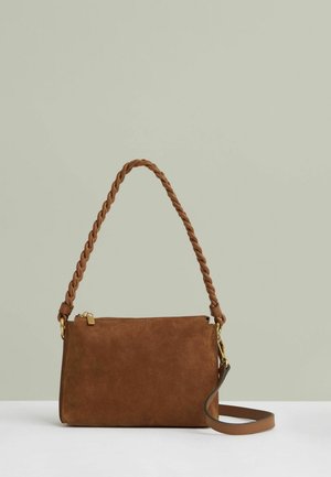 Reiss, PLAITED STRAP  - Käsilaukku - tan