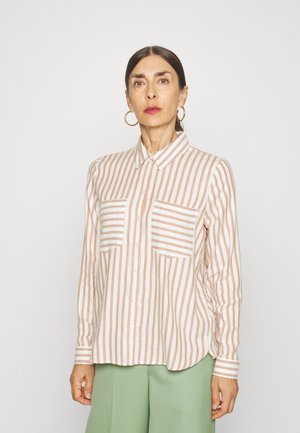 TOM TAILOR DENIM COZY SHIRT - Nööpidega pluus - amber white