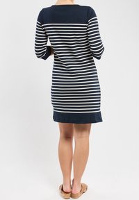 Armor lux Pletené šaty - dark blue