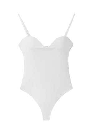 Stradivarius, PADDED CUP BODYSUIT - Top - beige