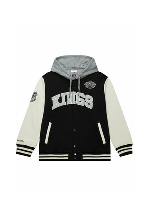 MIDWEIGHT HOODED - LOS ANGELES KINGS - Giacca in pile - black