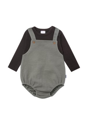 ZWEI SET - Dungarees - grau oliv
