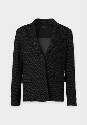 Emporio Armani, Blazer - black/grey