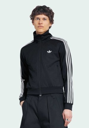 adidas Originals, ADIDAS ORIGINALS BECKENBAUER CROPPED TRACK TOP - Felpa con zip - black