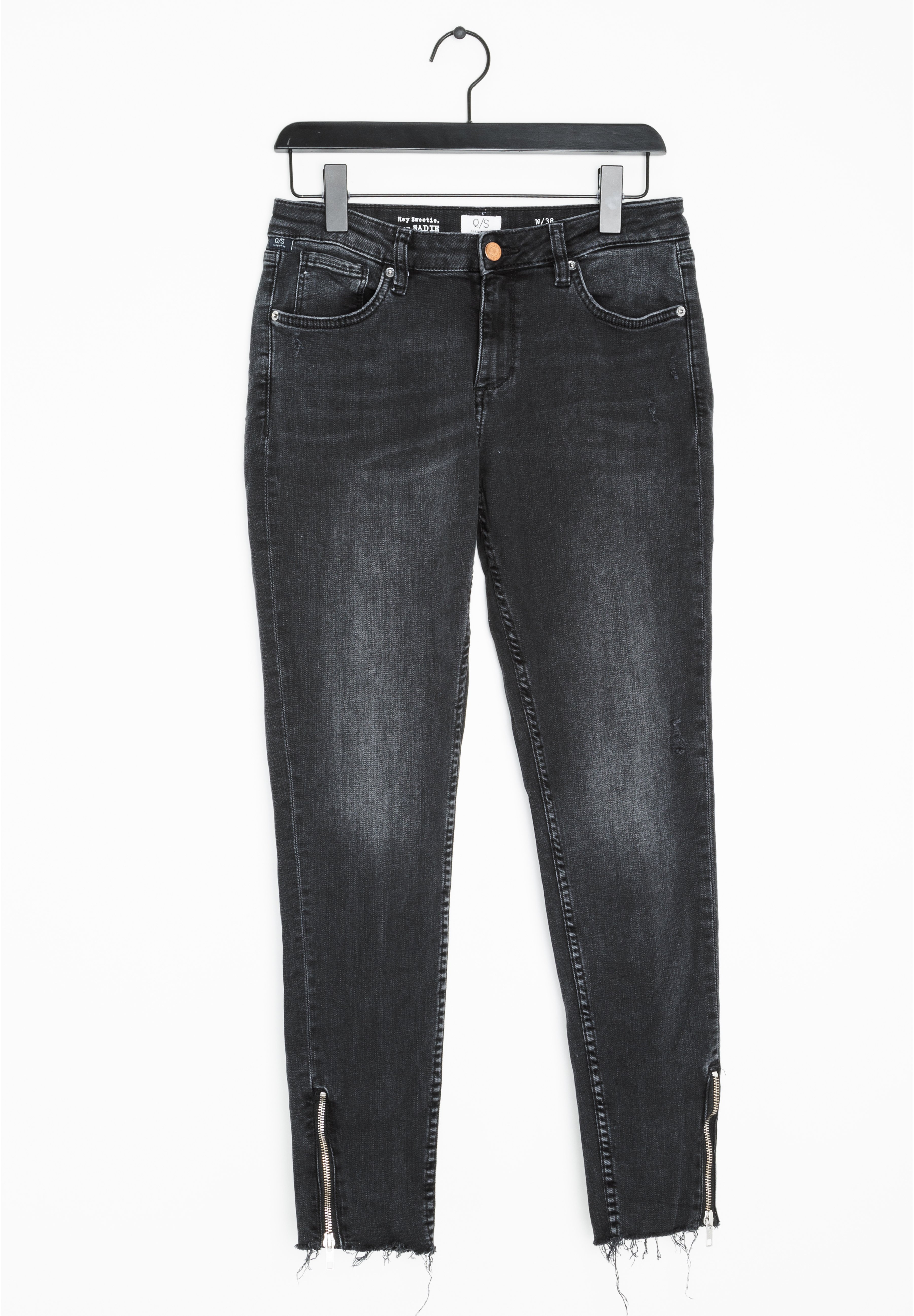 QS by s.Oliver Slim fit jeans - black - Zalando.ie
