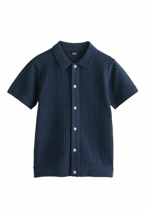 REGULAR FIT BUTTON THROUGH - Ing - navy blue