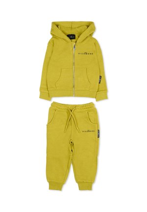 Felpa con zip - green