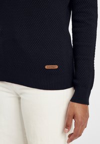 Oxmo Strickpullover - dark blue