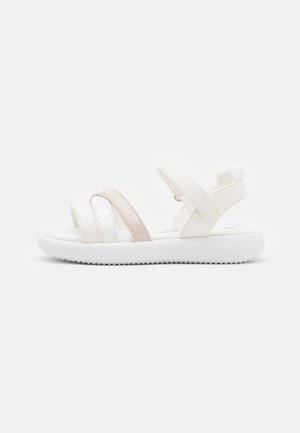 UNISEX - Sandales - white/nude