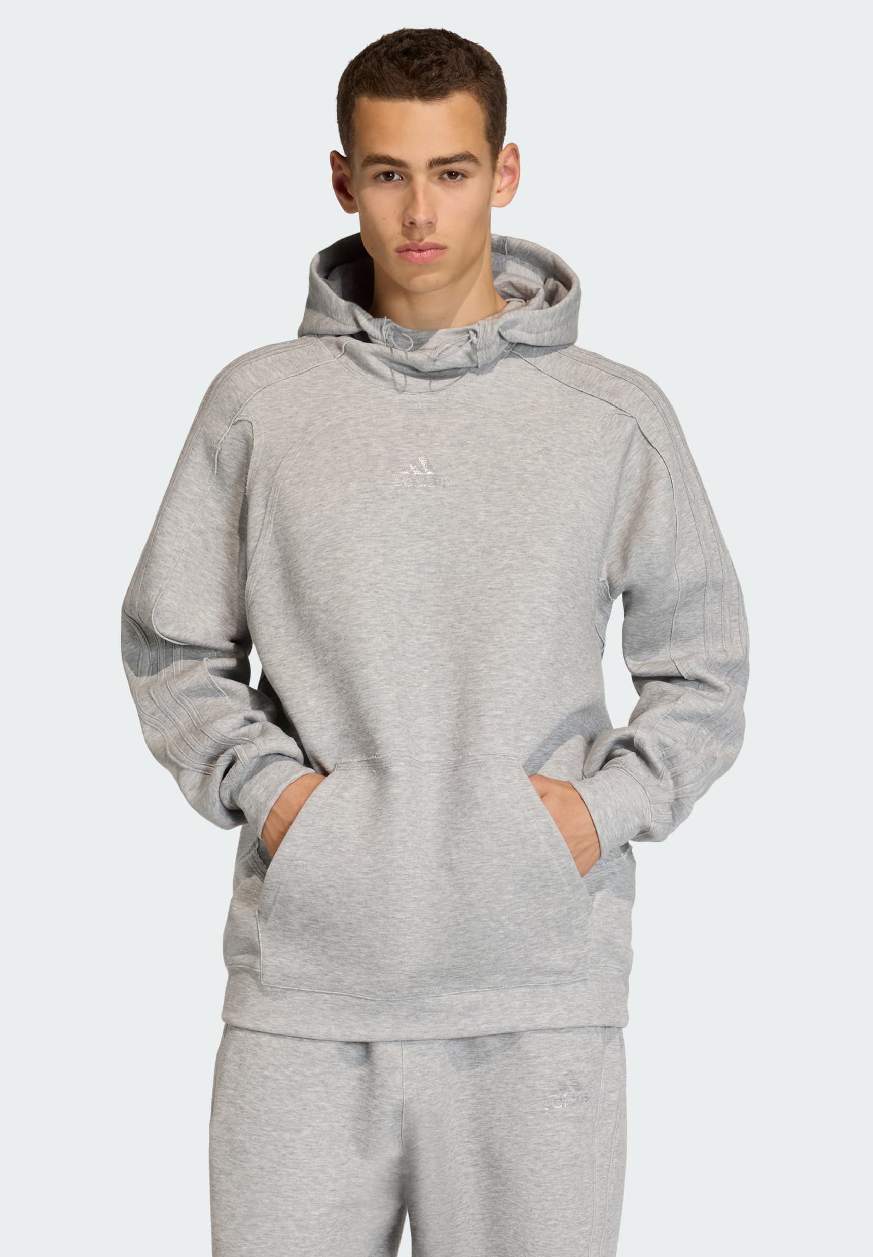 adidas Originals SPACER CUTLINE - Sweatshirt com capuz - medium