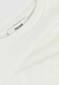 Reiss REISS ALEX OVERSIZE COTTON CROPPED T-SHIRT - Základné tričko - ivory