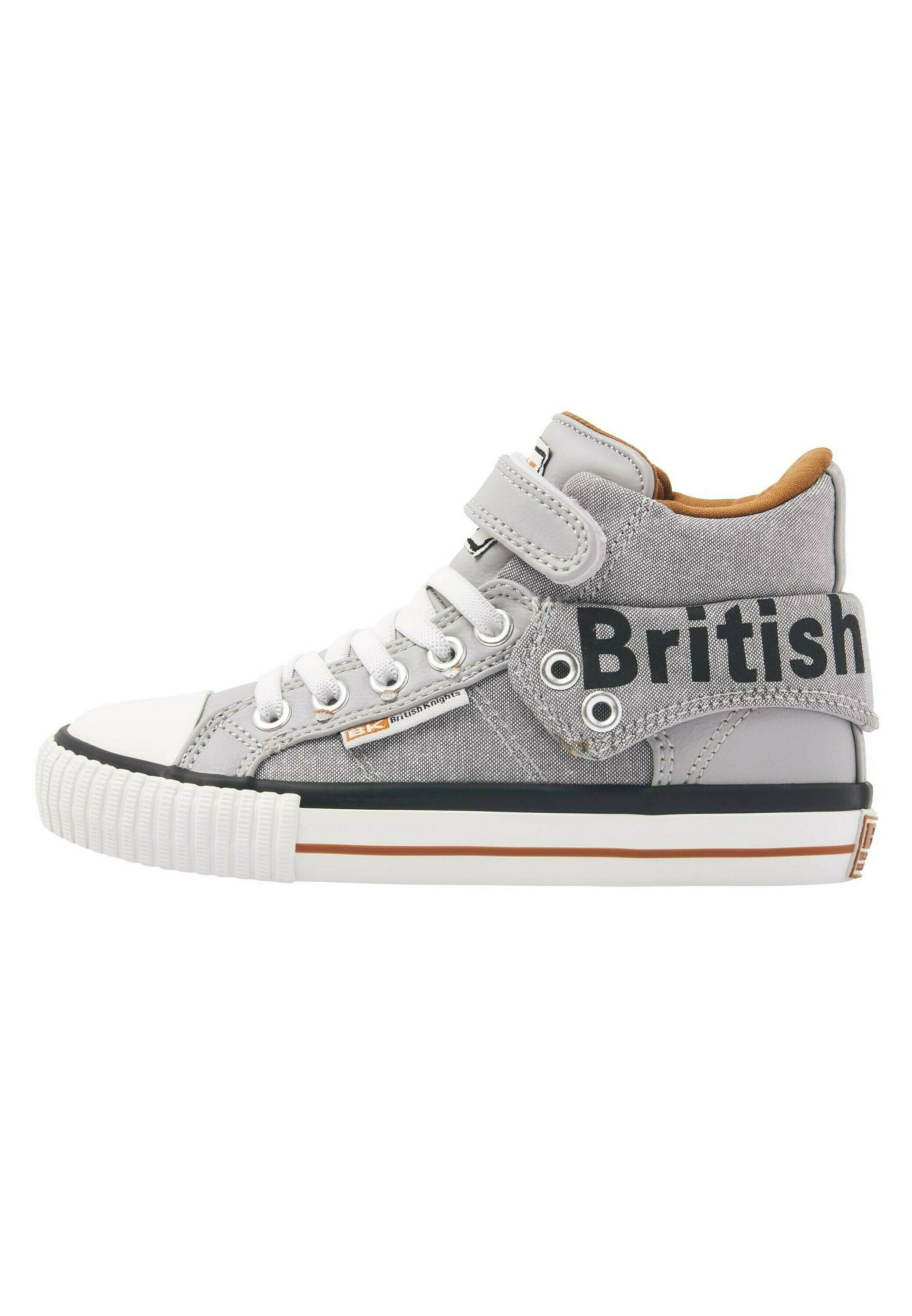 British Knights ROCO - Sneakers hoog - lt grey cognac/lichtgrijs -  Zalando.nl