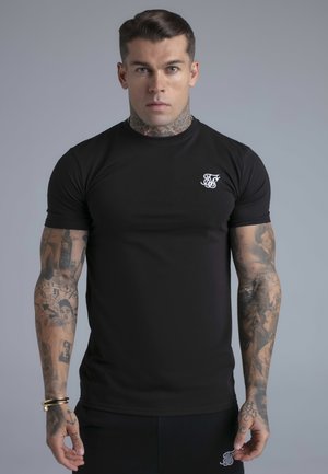 SIKSILK ESSENTIALS  - Camiseta básica - black