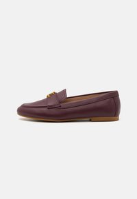Lauren Ralph Lauren AVERI III FLATS LOAFER - Jalga libistatavad jalanõud - pinot noir