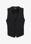 HUGE VEST - Γιλέκο - dark grey