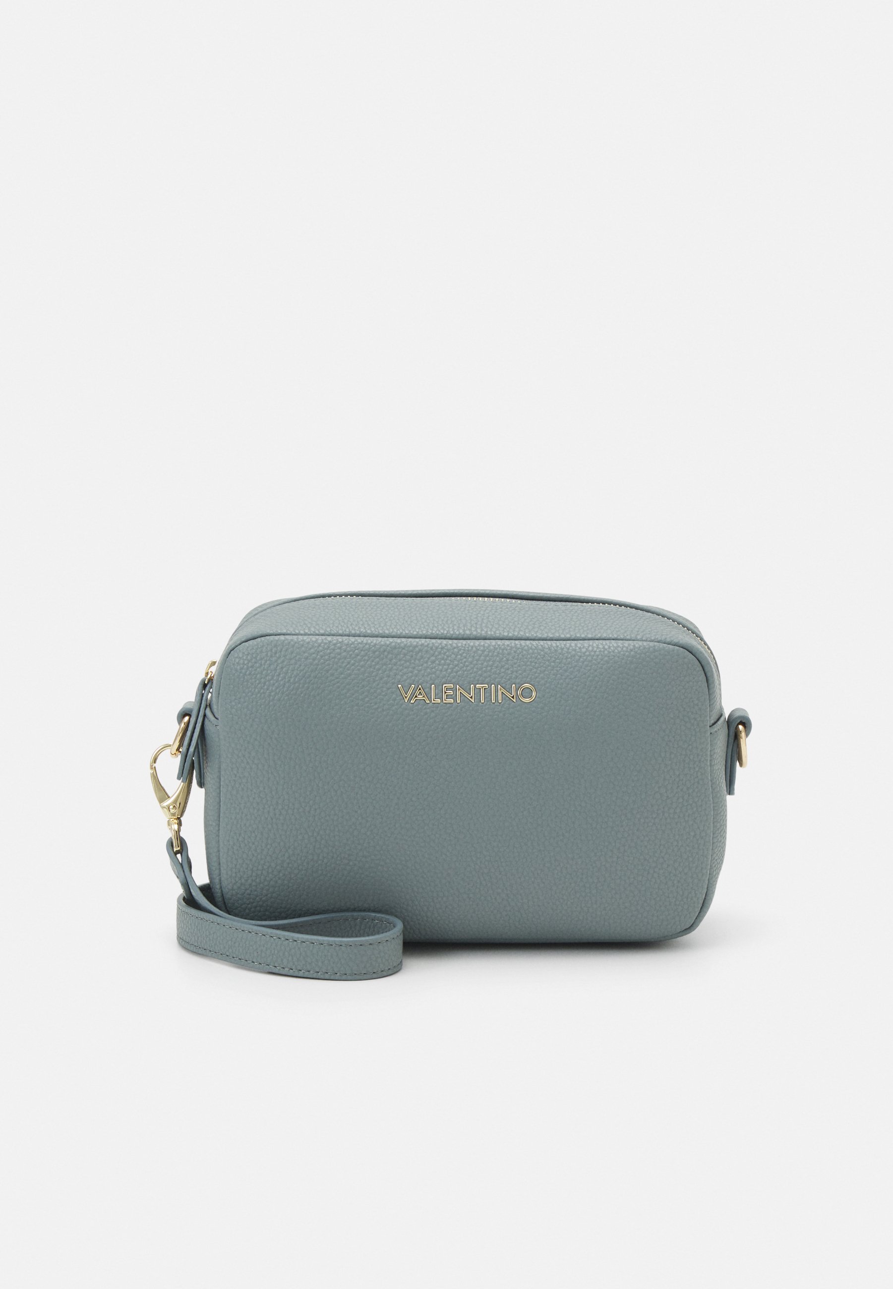 Sac à Dos Valentino Brixton – Polvere Bleu Gris, PU, Pour Femme, Neuf