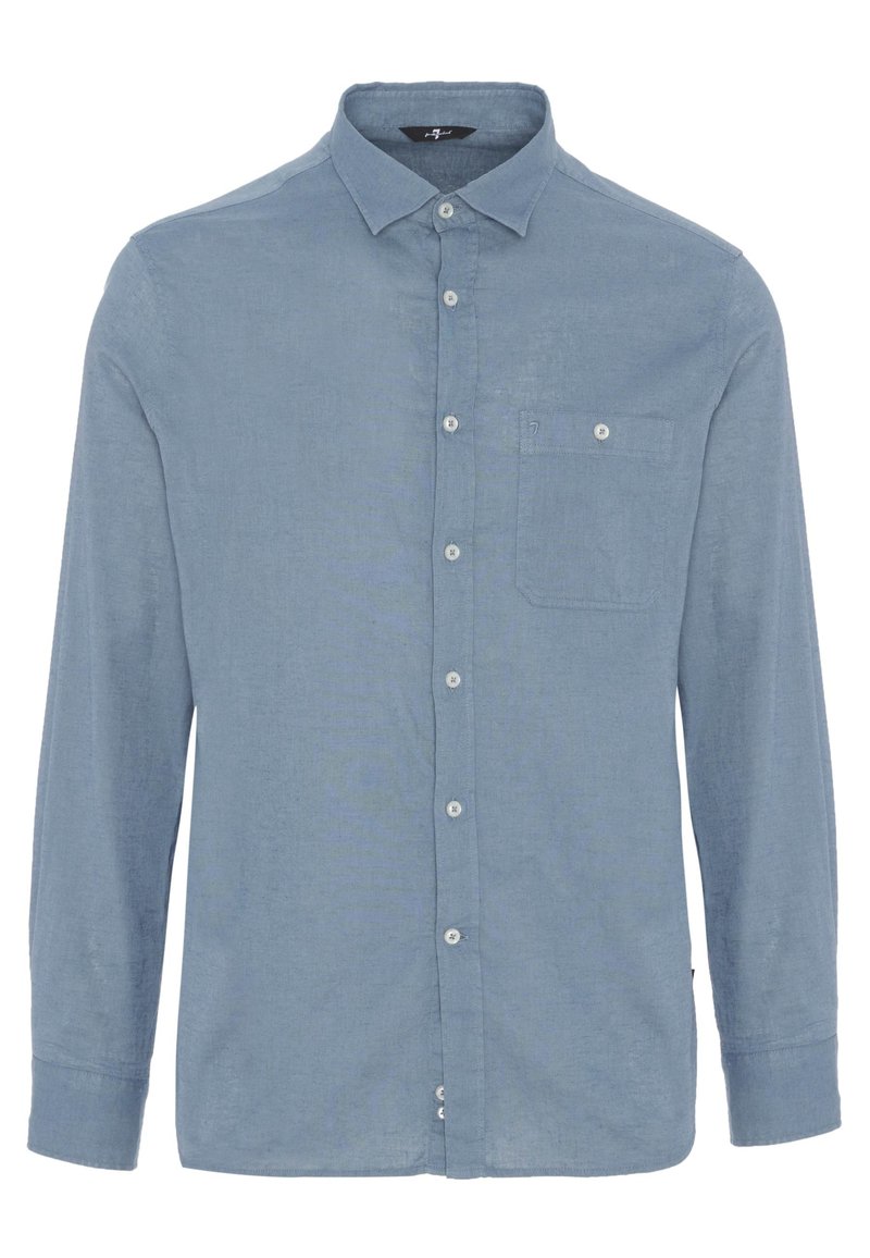 7 For All Mankind Overhemd blauw 7 For All Mankind Overhemd blauw