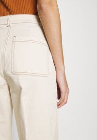 Selected Femme Tygbyxor - off-white