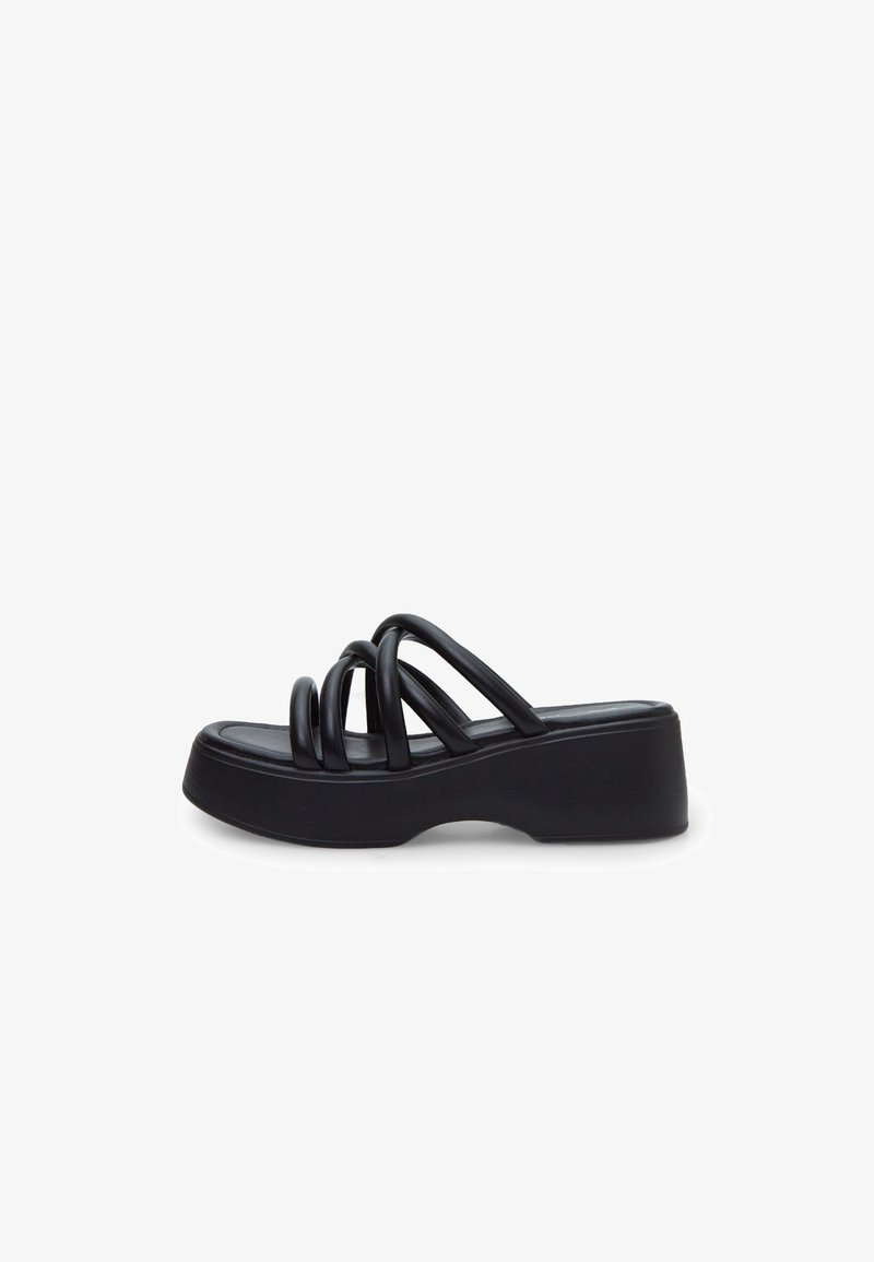 Bata Ciabattine con tacco - nero