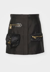 SKIRT - Jupe trapèze - fantasy black