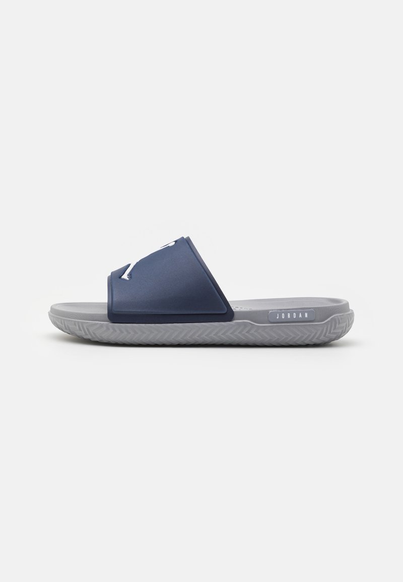 Jordan - JORDAN JUMPMAN SLIDE - Pantofle - midnight navy/white/cement grey, Zvětšit