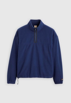 Levi's®, REDWOOD HALF ZIP - Φλις πουλόβερ - medieval blue