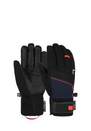 FINGERHAND LOUIS - Fingerhandschuh - blck dress blu fluo red