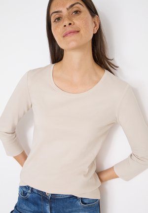 Langærmet T-shirt - grau