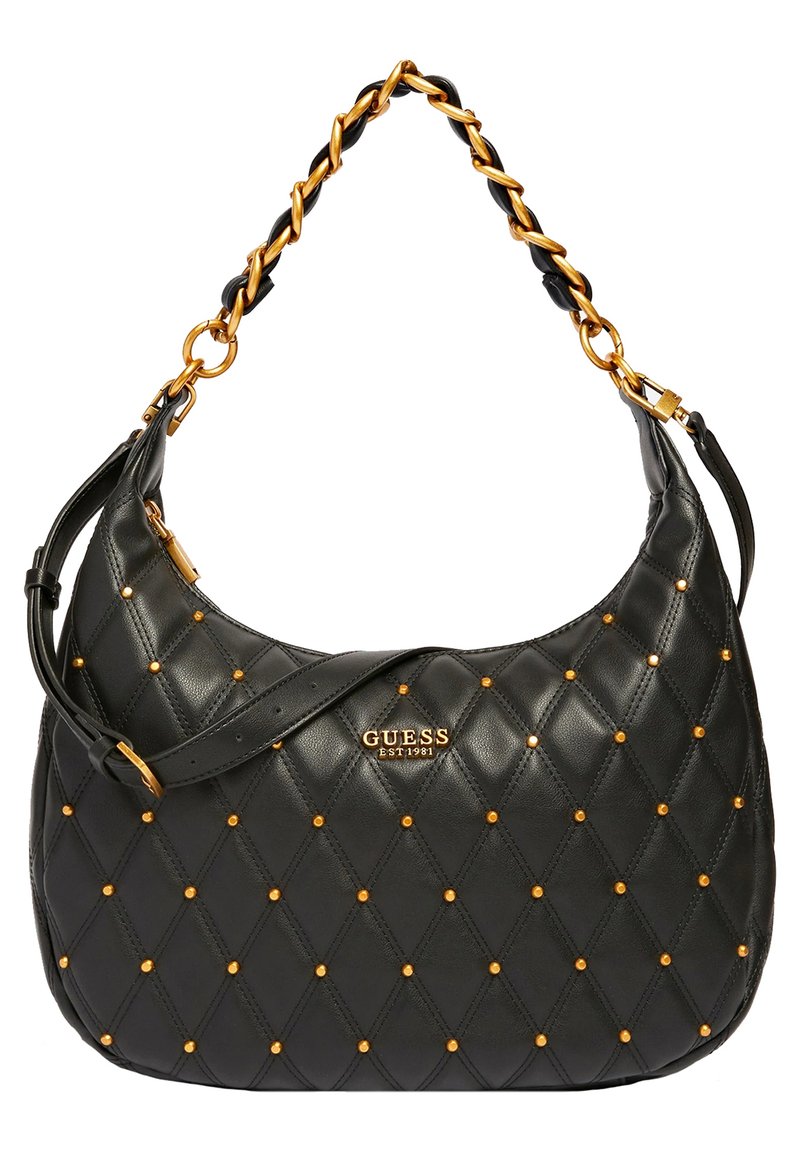 Guess Jeans Nero Poliuretano Women Handbag main image 0