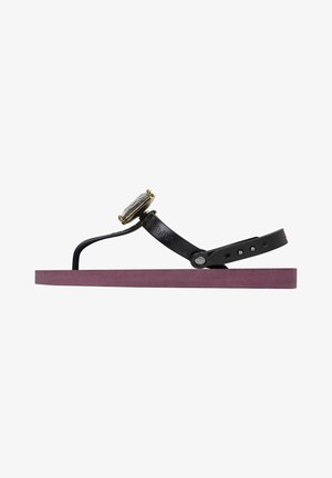 Uzurii SELENA DIAMOND - Sandales tongs - ruby