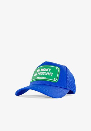 John Hatter & Co TRUCKER MONEY PROBLEMS - Cap - blue