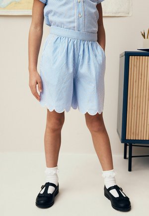 SCHOOL SCALLOPED - REGULAR FIT - Shorts - blue