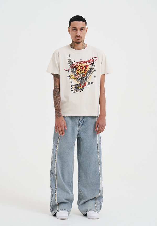 97 EAGLE - T-Shirt print - beige