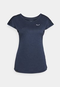PUEZ TEE - Sport T-shirt - navy blazer melange