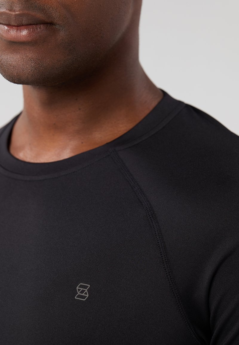 T-Shirt Uomo Maniche Lunghe 'Muscles Installing' – Maglia Casual In Cotone Per Atleti E Fitness - 2
