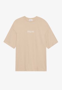 T-shirt estampada - beige